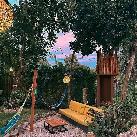 El Buho Bacalar Eco-Cabanas Hostal Екстериор снимка
