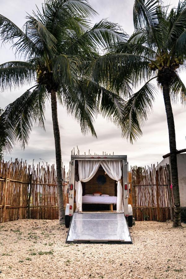El Buho Bacalar Eco-Cabanas Hostal Екстериор снимка