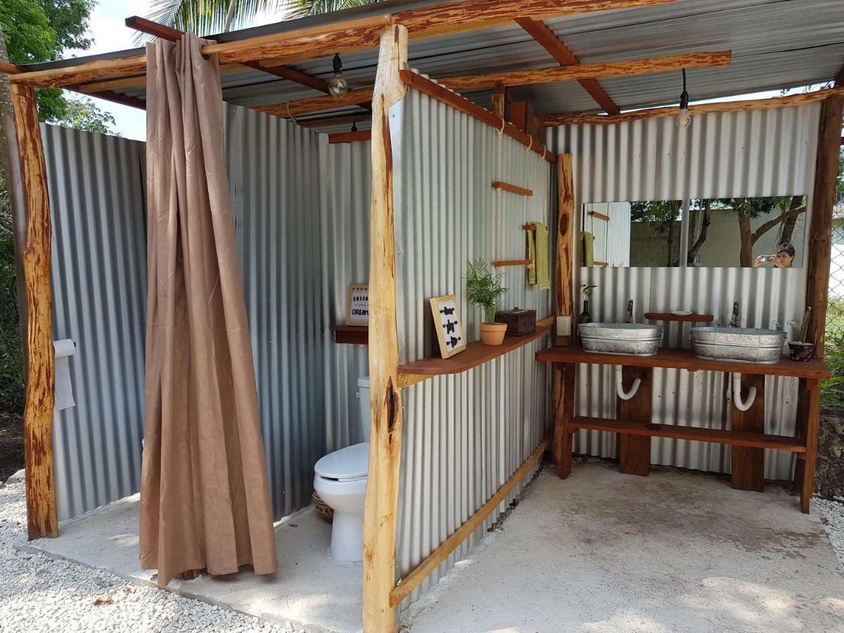 El Buho Bacalar Eco-Cabanas Hostal Екстериор снимка