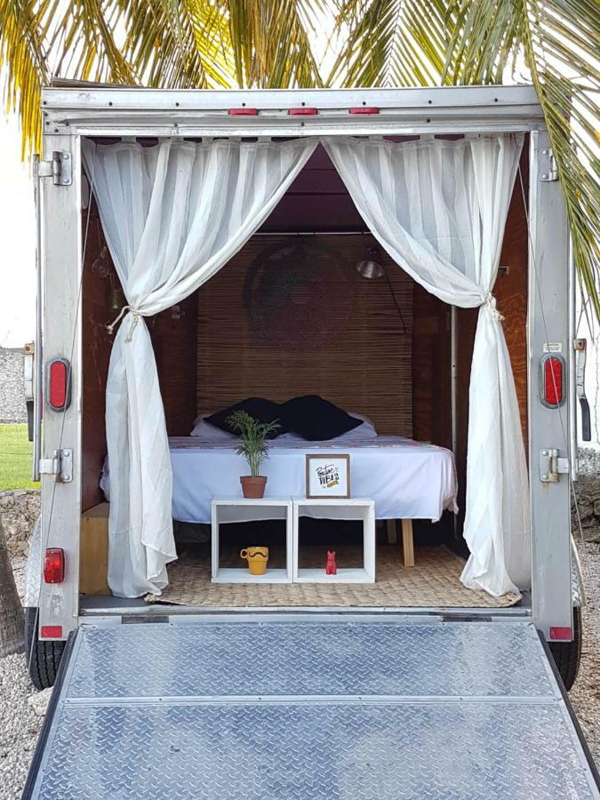El Buho Bacalar Eco-Cabanas Hostal Екстериор снимка