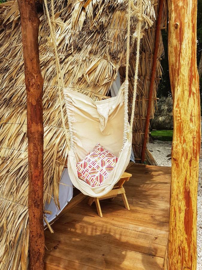El Buho Bacalar Eco-Cabanas Hostal Екстериор снимка